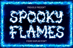 Spooky Flames Font Download
