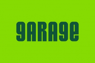 Garage Font Download