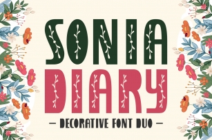 Sonia Diary Font Download
