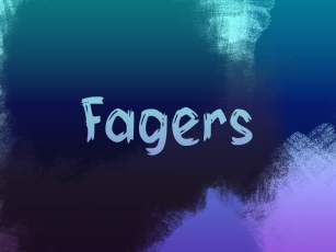 F Fagers Font Download