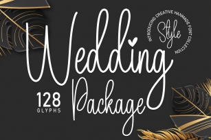 Wedding Package Font Download