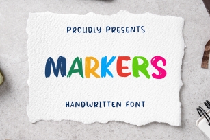 Markers Font Download