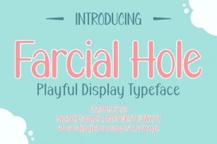 Farcial Hole - Playful Display Font Font Download