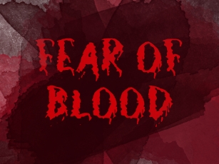 F Fear Of Blood Font Download