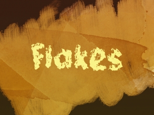 F Flakes Font Download