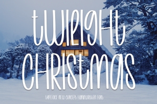 Twilight Christmas Font Download