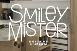 Mister Smiley Sans Display Font Font Download
