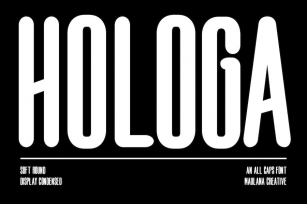 Hologa Condensed Sans Serif Font Font Download