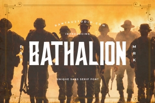 Bathalion Font Download