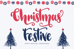 Christmas Festive Font Download