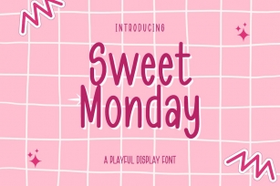 Sweet Monday - Playful Sans Serif LA Font Download
