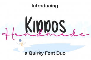 Kiddos Handmade Duo Font Download