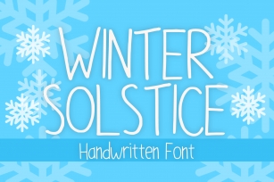 Winter Solstice Font Download