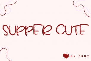 Supper Cute Font Download