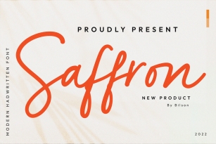 Saffron Font Download