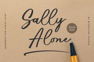 Sally Alone Font Download