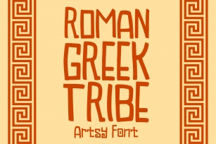 Roman Greek Tribe Font Download