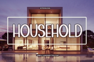 Household Font Download