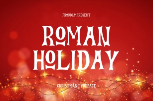 Roman Holiday Font Download