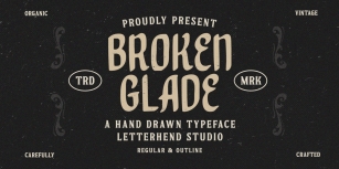 Broken Glade Font Download