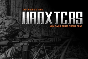 Hraxters Font Download