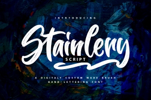 Stainlery Font Download