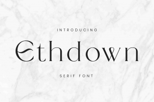 Ethdown Font Download