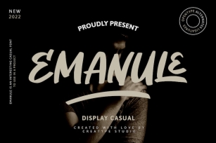 Emanule Display Casual Font Download