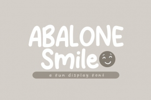 Abalone Smile Font Download