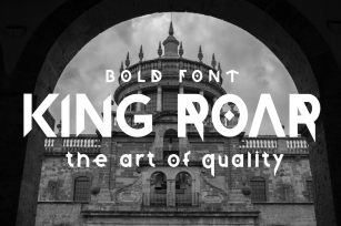 King Roar - Bold Display Font Font Download