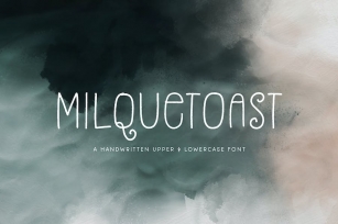 Milquetoast Typeface Font Download