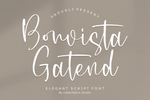 Bonvista Gatend Font Download