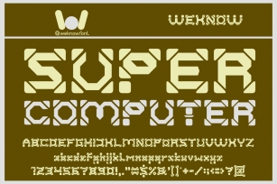 Super Computer Font Download