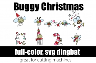 Buggy Christmas Font Download
