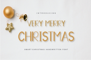 Very Merry Christmas Font Download