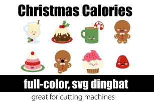 Christmas Calories Font Download