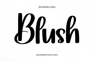 Blush Font Download