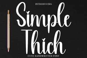 Simple Thich Font Download
