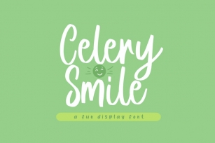 Celery Smile Font Download