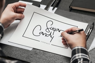 Sugar Candy Signature Font Font Download