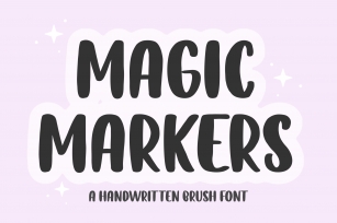 Magic Markers Font Download