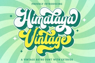 Himalaya Vintage Font Download