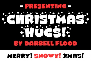 CHRISTMAS HUGS Font Download