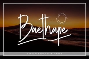 Baethape Font Download