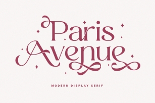 Paris Avenue Font Download