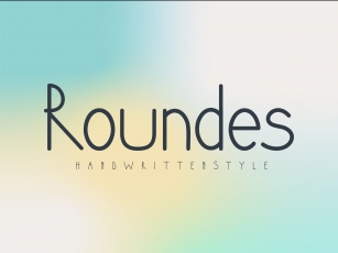 Roundes Font Download