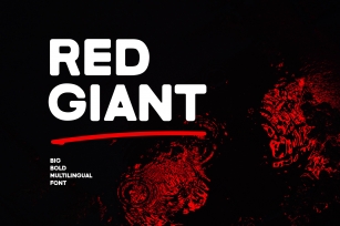 Red Giant Font Download