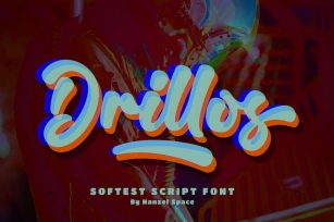 Drillos - Softest Script Font Font Download