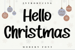 Hello Christmas Font Download