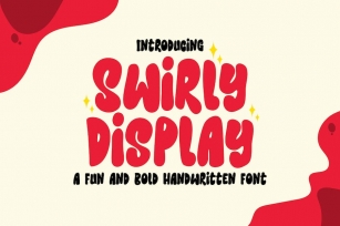 Swirly - Display Font Font Download